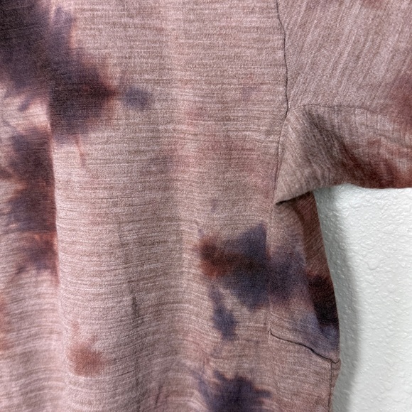 LULULEMON lab Wool blend Tie Dye LS Shirt Men XL Lightweight Comfort M3D8AS EUC - Picture 16 of 17